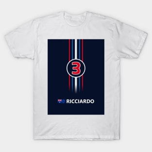 F1 2016 - #3 Ricciardo [classic version] T-Shirt